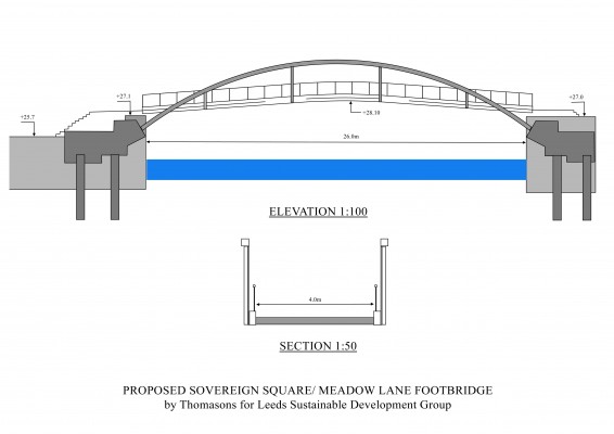 Bridge Elevation and section Jan2016 scheme